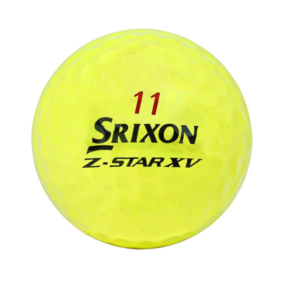 Mulligan - 12 Srixon Z-Star Divide Pristine Recycled Used Golf Balls, Yellow