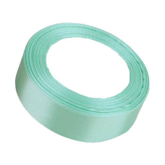 fastboy Gift Wrap Ribbon Wedding Clothes Making Supply Multi-color DIY Craft Accessories Festival Fabric Polyester Ribbons Box Ornaments Light Green 141