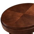 thumbnail image 2 of Leick Favorite Finds Table d'Appoint Ovale en Bois Couleur Cerise Chocolat, 2 of 5
