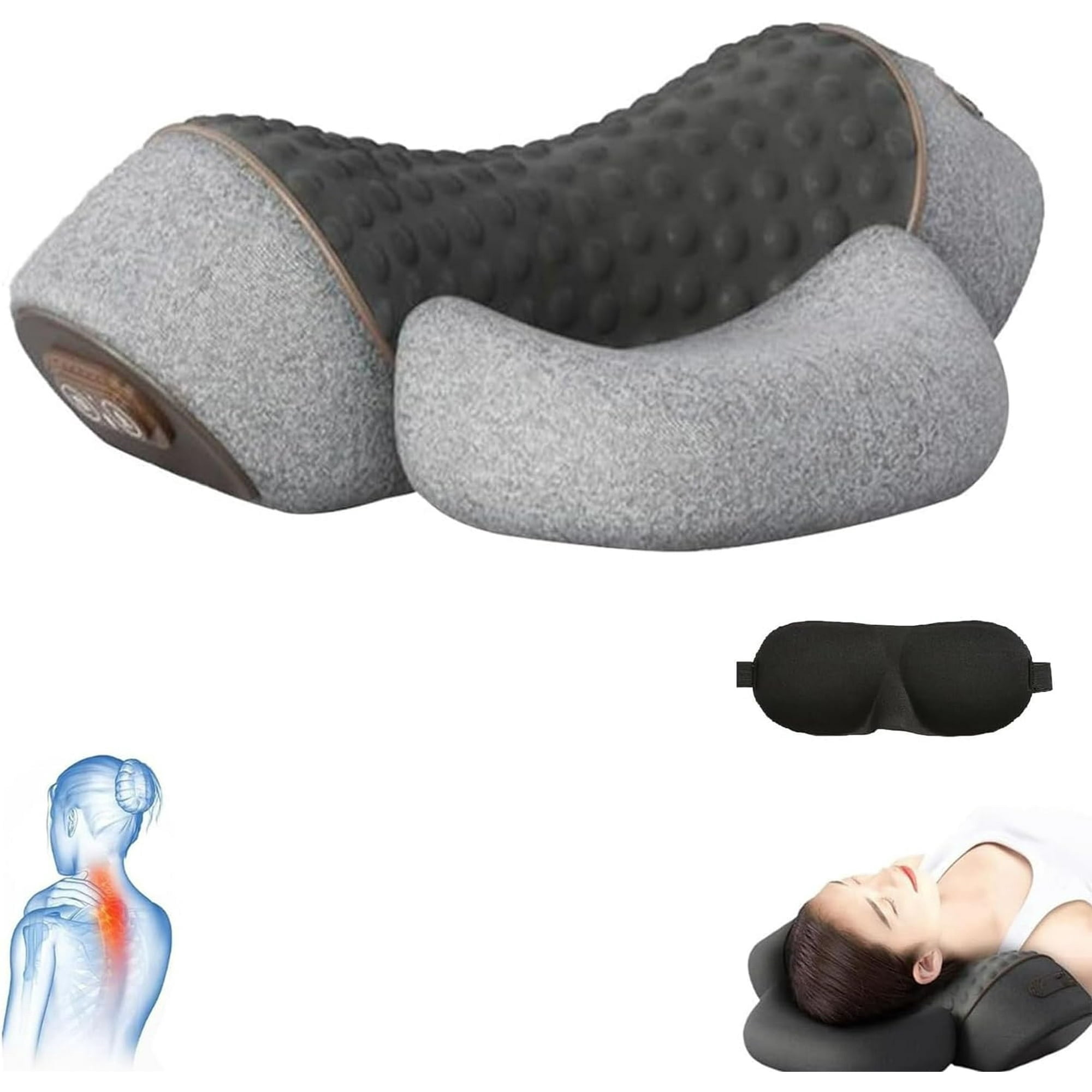 Refurbished Artuvate Neck Massager, Fisio Rest 3 in 1 Neck Massager for Shoulder & Back Relax