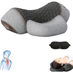 Rénovés Artuvate Massager de cou, Fisio Repos 3 en 1 Masseuse de cou pour épaule & Retour Relax