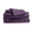 Purple, variant on Comfy Bamboo World 9900 Series Embroidered Bedsheets Sheet Set, Queen Size, Grey
