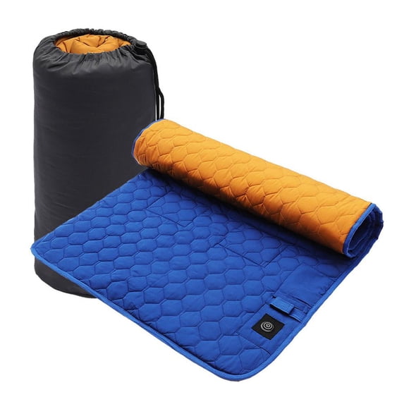 SharkTRUE Heated Sleeping Bag Pad Mattress USB Power Warm Heating Mat Indoor Outdoor K6