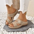thumbnail image 2 of DAFEI Sandales de Plage Sandales pour Femmes Sandales de Plage pour Dames Chaussures Compensées d'Été Pantoufles pour Femmes Sandales Bohèmes Chaussures Mode, 2 of 8