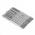 thumbnail image 3 of Robinet de Filetage, Ensemble de 10 Pcs Vis Métriques HSS, Robinets de Machine à Fileter M3/M8/M10/M12, Outils de Tapotement de Flûte Métrique pour Acier, Fer, 3 of 8