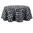 thumbnail image 1 of Mainstays Shibori Fabric Tablecloth, Black, 1 of 5