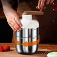 thumbnail image 1 of Manual Ice Crusher for Slushies & Cocktails - Stainless Steel Hand Crank Shaved Ice Maker for Home, Kitchen, and Parties, 1 of 9