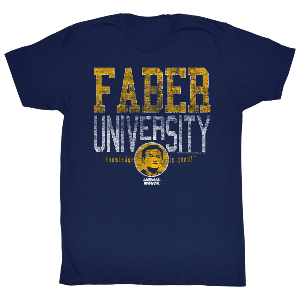 Animal House Film Faber University T-Shirt pour Adulte Tee