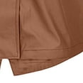 thumbnail image 4 of Mikilon Women's Solid Color Rain Jacket Outdoor Hooded Waterproof Windproof Long Coat, 4 of 4