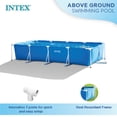 thumbnail image 4 of Intex Piscine Rectangulaire hors Terre pour l'Extérieur 14,75 Pieds x 33 Pouces, 4 of 11