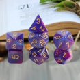 thumbnail image 4 of 7 Pieces Acrylic Polyhedral Party Game Play Entertainment Toys for Role Playing Game , Star, 4 of 8