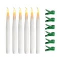 thumbnail image 1 of Minkissy 6Pcs Pillar Candles for Holiday Decorations with ABS Material, 1 of 8