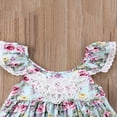 thumbnail image 3 of Robe Sans Manches pour Bébé Fille, Tulle à Fleurs, Robes de Fête, Robe d'Été, 3 of 6