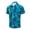 #21, variant on Pisexur Hawaiian Shirt for Men 2024 Boho Floral Print Collar Beach Shirts Regular Fit Short Sleeve Blouses Tops Tropical Casual Funky Button Down Shirts