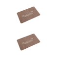 thumbnail image 1 of Baohd Durable And Long-lasting Entrance Mats Non- for Slip For All Seasons For Indoor And Outdoor Polyester Non-Slide Door Mat Butterflies gray 2Set, 1 of 6