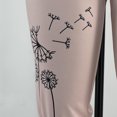 thumbnail image 4 of Lroveb Capri Pants for Women High Waisted Tummy Control Yoga Pants Solid Color Sports Draw Rope Pants Pink, 4 of 7