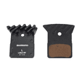 thumbnail image 2 of Shimano L05A-RF Disc Brake Pad and Spring - Resin Compound, Finned Alloy Back Plate, One Pair, 2 of 3