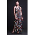 thumbnail image 4 of Bimba Robe Longue Décontractée à Fentes Latérales pour Femmes Florale Imprimée Tenue de Soirée-TTG, 4 of 6
