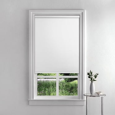 Mainstays Tear-to-Fit Blackout Vinyl Roller Shade