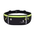 thumbnail image 2 of EGNMCR Ceinture de Course avec Porte-Bouteille d'Eau Sac Banane de Sport Sac de Taille pour Hommes et Femmes Ceinture de Sport avec Fermeture Éclair pour Course Randonnée Escalade,, 2 of 6