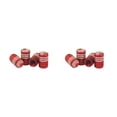 thumbnail image 1 of Redempat 4 Pieces Car Tire Valve Caps Flag Pattern Stem Cover Repair Parts for Bicycle Motorcycle Electric Bike Accessories Red 2Set, 1 of 6