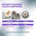 thumbnail image 3 of APPLAYERR New Shower Valve Cartridge RP46074 for Delta Monitor 13/14 Series Tub Showers 100% Tested Direct Replacement, 3 of 11