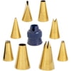 Wilton Navy Blue and Gold Piping Tips