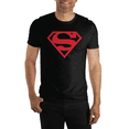 thumbnail image 1 of Superman Superboy Logo Black T-Shirt, 1 of 3