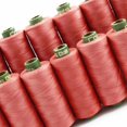 thumbnail image 2 of Nouvelle Bobine 10 Pcs Fil Polyester Rose Main Machine Gros Courtepointe Couture, 2 of 4