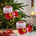 thumbnail image 4 of Iumwxz Pot à Bonbons en Forme de Botte Rouge avec Porte-Stylo Suspendu pour la Saint-Valentin Décorations de Fête de Pâques Ou de Printemps Conteneur de Rangement pour Décoration de Bonbons et Collations 15x13x6cm, 4 of 6