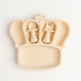 thumbnail image 1 of The Bambolina Boutique: Ensemble d'Alimentation avec Couronne (Beige), 1 of 3