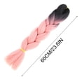 thumbnail image 3 of Tax Free Weekend Naittoop 24 Inch Braiding Hair Extensions High Temperature Synthetic Fibre, Pre Stretched Braiding Hair for Women, 3 of 3