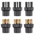 thumbnail image 1 of SHISUYAN 6pcs Steam Cleaner Brush Heads Hard Surface Steam Cleaner Replacement Parts, 1 of 9