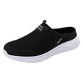 thumbnail image 1 of DXOUPM Chaussures pour Hommes à Enfiler en Maille Respirantes Confortables Semelle Plate Chaussures Décontractées Pantoufles de Sortie, 1 of 3