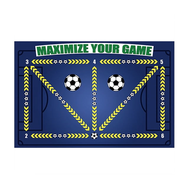 Bathroom Rugs Football Training Mat Football Footstep Training Floor Mat Diatom Mud Indoor Sound Insulation Fitness Mat Sports Control Ball Step Footwork Performnce Mat Outdoor Mats for Front Door