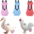 thumbnail image 1 of CUITING 3 Pcs Couches Lavables pour Poules, Couches pour Canards Réutilisables avec Couche Intérieure Imperméable pour Poules, 1 of 6