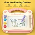 thumbnail image 4 of Labymos Magnetic Drawing Board Children's Educational Game Graffiti Painting Board for Kids Large Drawing Area, 4 of 8