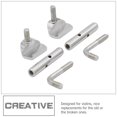 thumbnail image 4 of 2Pcs Violin Chinrest Screws Violin Fittings Violin Screws Instrument Accessories, 4 of 8