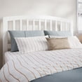 thumbnail image 2 of Pemberly Row Contemporary Mission-Inspired Full Wood Headboard in White, 2 of 7