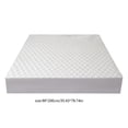thumbnail image 3 of yulier Waterproof Mattress Protector, Noiseless King Size Mattress Pad, Soft Skin-friendly Breathable Dirt-Proof Bed Mattress Cover Washable for Sleeping Naked, 35.4x78.7in (White), 3 of 6