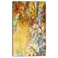thumbnail image 2 of Petites Fleurs avec des Feuilles Vert Doux - Impression d'Art Floral sur Toile, 2 of 3