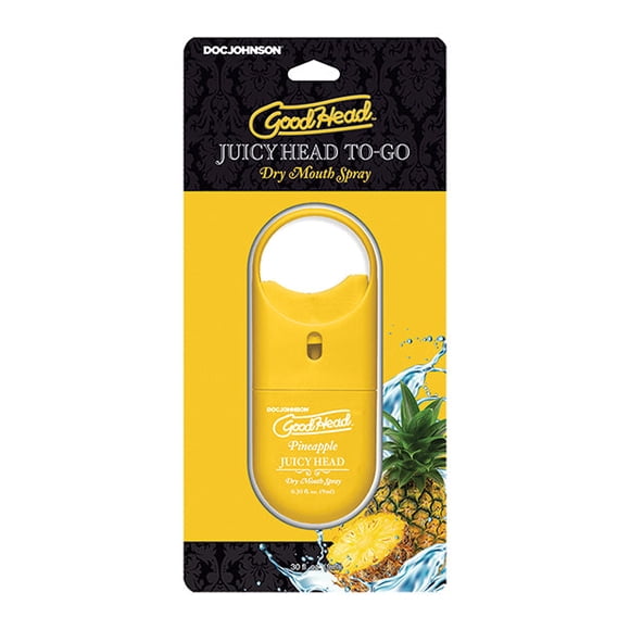 Goodhead Juicy Head Dry Mouth Spray To Go - .30 Oz Pineapple