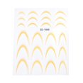 thumbnail image 2 of HOARBOEG Nail Gradient French Sticker Crescent Smile Sticker-thin French Lines Arcs-assisted Nail Decal Ornaments Clearance Sale, 2 of 7