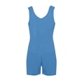 thumbnail image 4 of Timegard Combinaison Sans Manches Rompers pour Femme avec Poches et Col Rond pour des Vacances à la Plage, 4 of 7