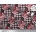 thumbnail image 3 of Soimoi Cotton Poplin Fabric Check & Texture Print Fabric by Yard 42 Inch Wide, 3 of 3