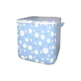 thumbnail image 2 of HCBY Foldable Quilt Storage Bag with Double Zipper, Portable Clothes Organizer for Closet, Space Saving Winter Cup Storage Box for Dorm, Versatile Moving Bag for Blankets Bedding, 2 of 9