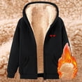 thumbnail image 4 of Chandails en Molleton à Capuche pour Femmes, Veste d'Hiver Douce avec Poches pour Sports Extérieurs Décontractés, 4 of 4