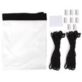 thumbnail image 2 of Foldable Screen, White Digital Curtain, For Outdoor Camping 84-Inch, 2 of 8
