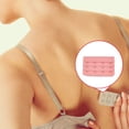 thumbnail image 5 of Baohd Extension Strap Bra Extenders Buckle 4 Hook Breathable Practical Accessories Adjustable Replacement 3 Rows Underwear cream pink, 5 of 5