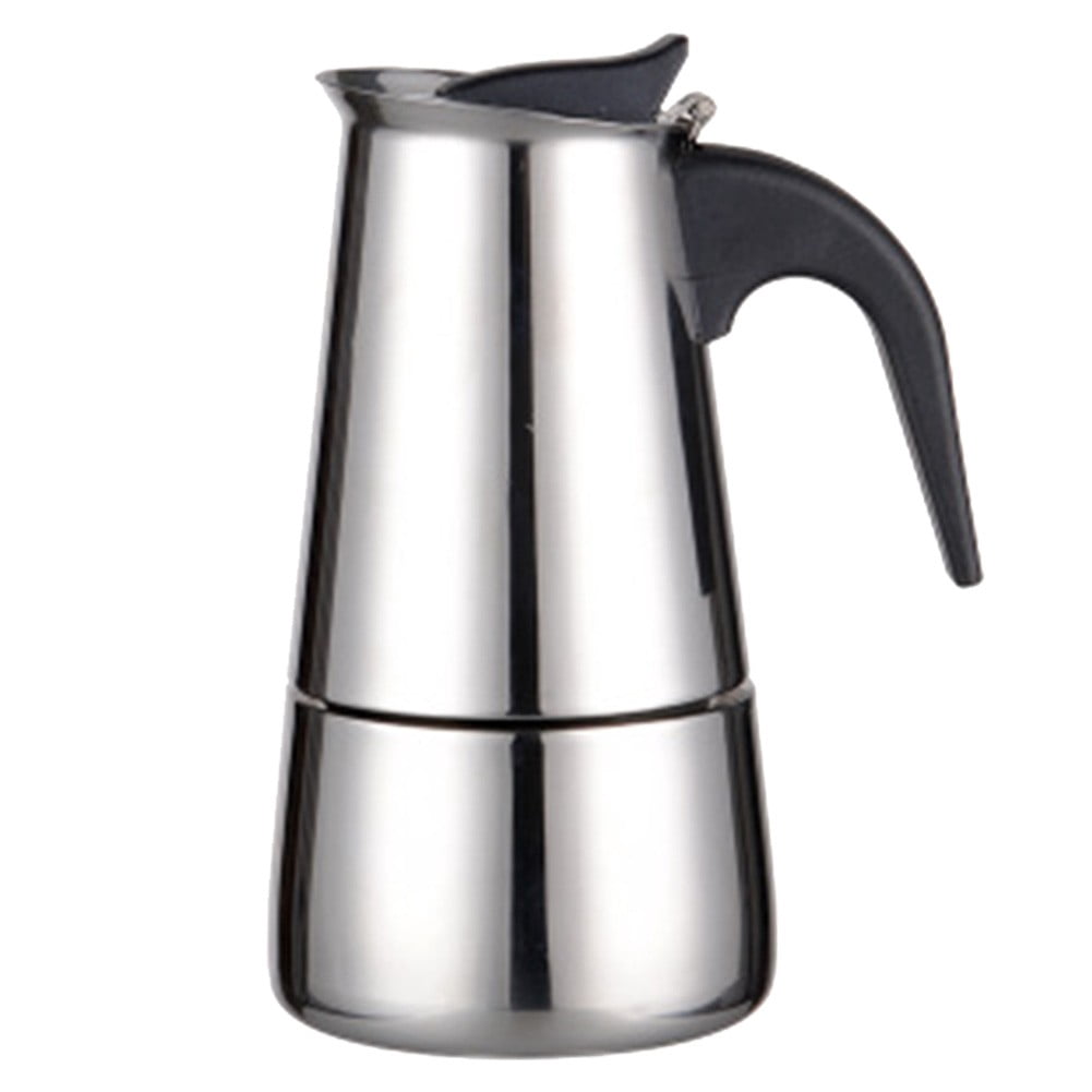 2/4/6/9 Cups Moka Pot Coffee Maker,Stainless Steel Moka Pot Maker Coffee Cookers